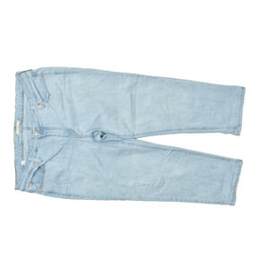 Levi's Boyfriend Jeans Plus Size 20W Light Wash Cropped Denim Womens